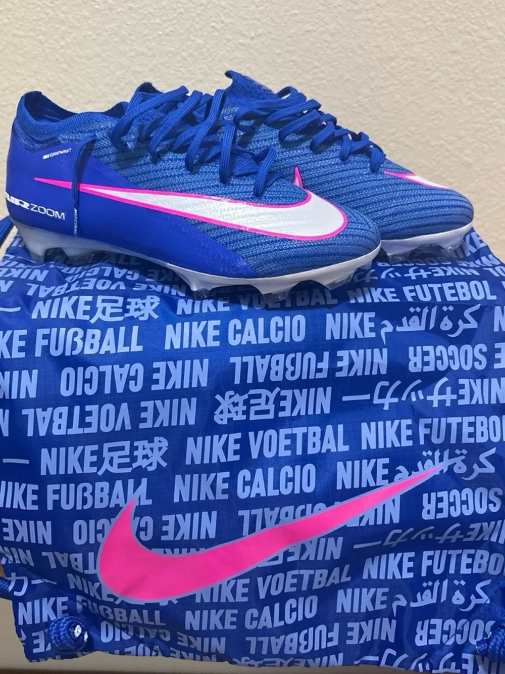 Nike Zoom Mercurial Vapor 16 Elite FG Cleats – Size 5M / 6.5W